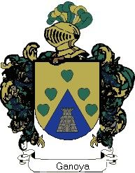 Escudo del apellido Ganoya