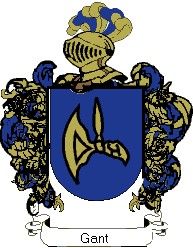 Escudo del apellido Gant