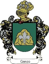 Escudo del apellido Ganzo