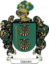 Escudo del apellido Garcen