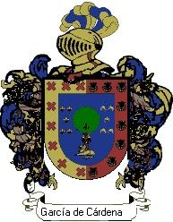 Escudo del apellido García de cárdenas
