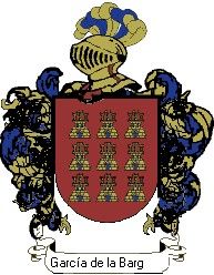 Escudo del apellido García de la barga