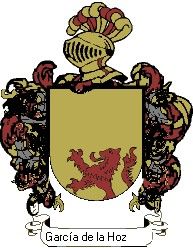 Escudo del apellido García de la hoz