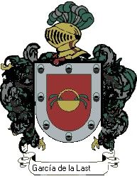 Escudo del apellido García de la lastra