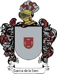 Escudo del apellido García de la serna