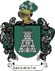 Escudo del apellido García de la torre