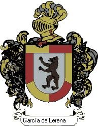 Escudo del apellido García de lerena