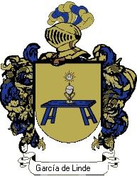 Escudo del apellido García de linde