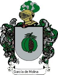 Escudo del apellido García de molina