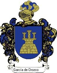 Escudo del apellido García de orozco