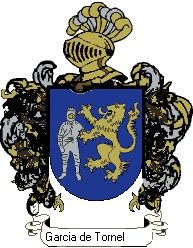 Escudo del apellido Garcia de tornel