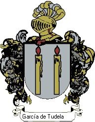 Escudo del apellido García de tudela