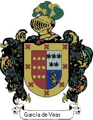 Escudo del apellido García de veas