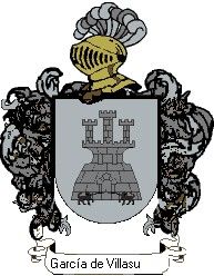 Escudo del apellido García de villasuso
