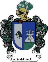 Escudo del apellido García del castillo