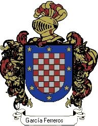 Escudo del apellido García ferreros