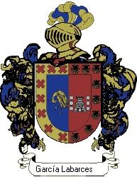 Escudo del apellido García labarces