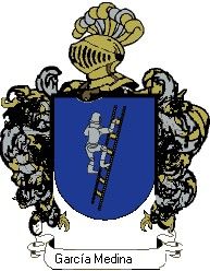 Escudo del apellido García medina