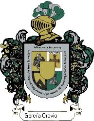 Escudo del apellido García orovio