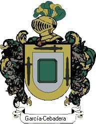 Escudo del apellido García-cebadera