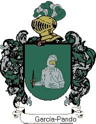 Escudo del apellido García-pando