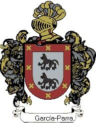 Escudo del apellido García-parra