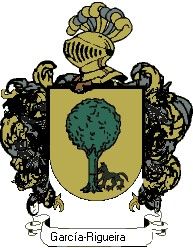 Escudo del apellido García-rigueira