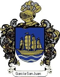 Escudo del apellido García-san juan