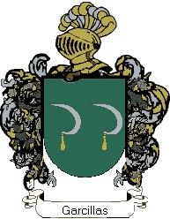 Escudo del apellido Garcillas