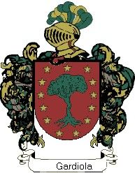 Escudo del apellido Gardiola