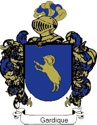 Escudo del apellido Gardique