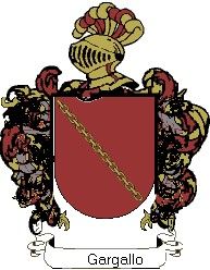 Escudo del apellido Gargallo