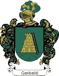 Escudo del apellido Garibaldi