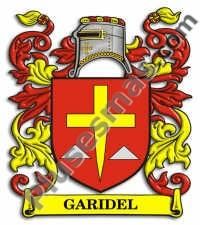 Escudo del apellido Garidel