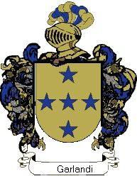 Escudo del apellido Garlandi