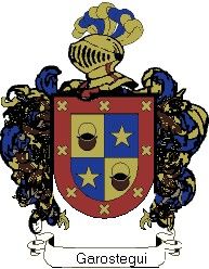 Escudo del apellido Garostegui