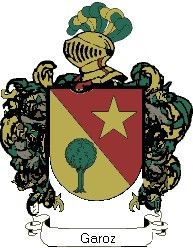 Escudo del apellido Garoz