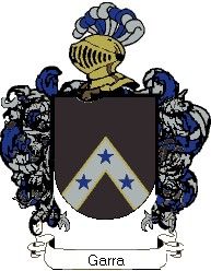 Escudo del apellido Garra