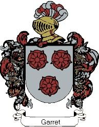 Escudo del apellido Garret