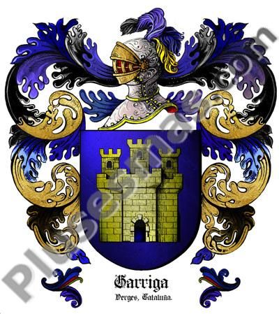 Escudo del apellido Garriga