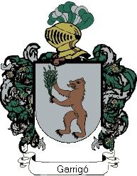 Escudo del apellido Garrigó