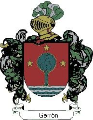 Escudo del apellido Garrón