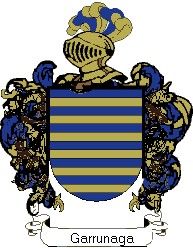 Escudo del apellido Garrunaga