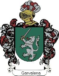 Escudo del apellido Garvalena