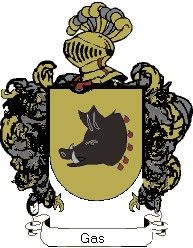 Escudo del apellido Gas