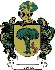 Escudo del apellido Gascó