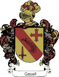 Escudo del apellido Gasell