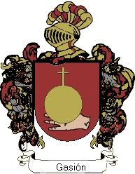 Escudo del apellido Gasión