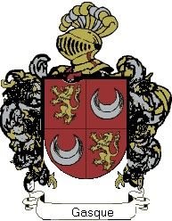 Escudo del apellido Gasque