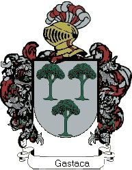 Escudo del apellido Gastaca